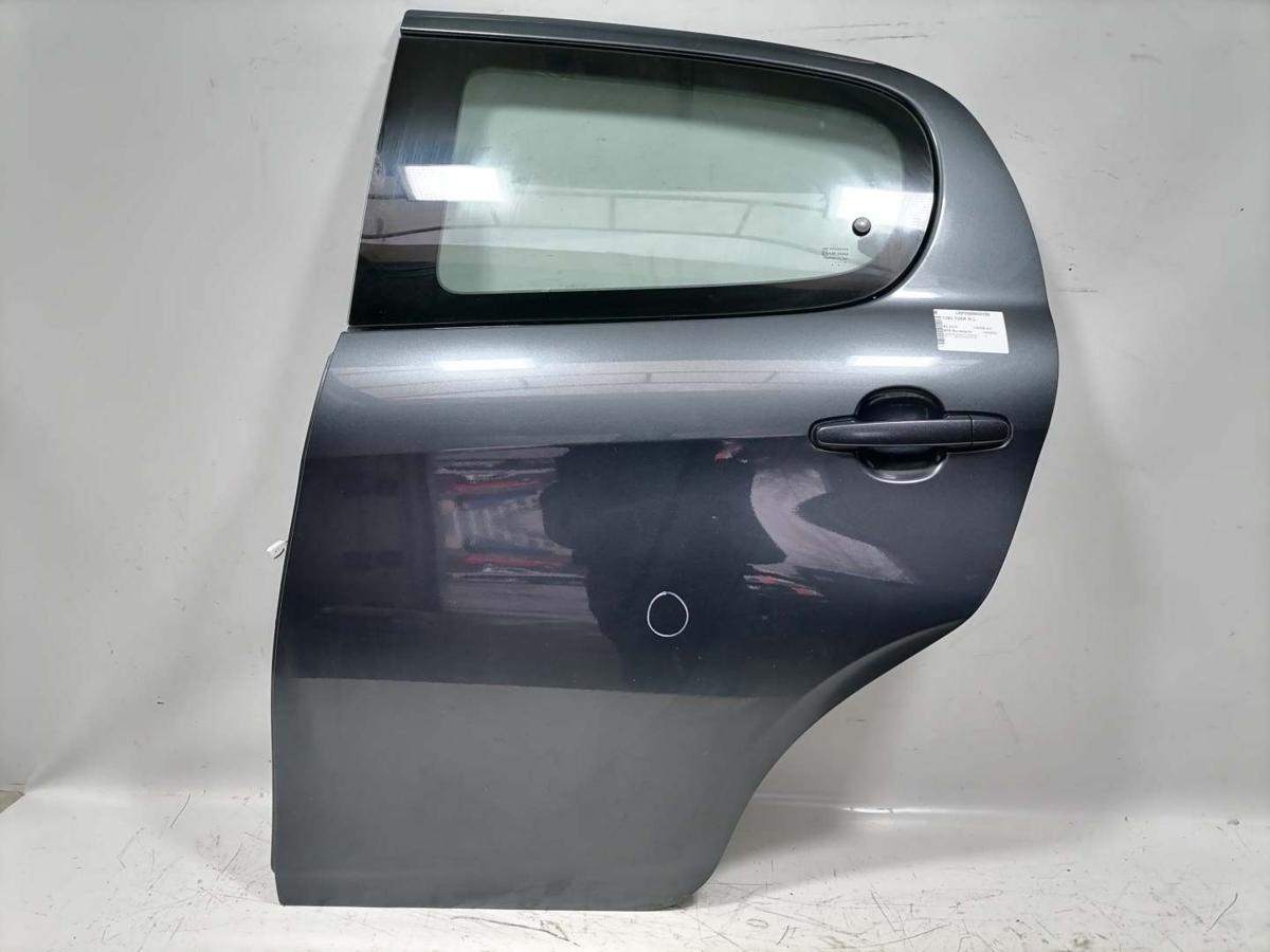 Peugeot 108 original T&uuml;r hinten links KTA Dunkelgrau metallic Rohbau Bj.2016